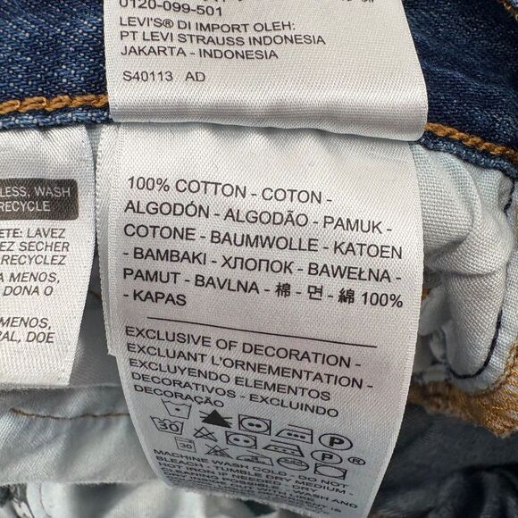 Levi's Premium 501® ORIGINAL CROPPED WOMEN'S JEANS size 26X26 - Picture 16 of 16